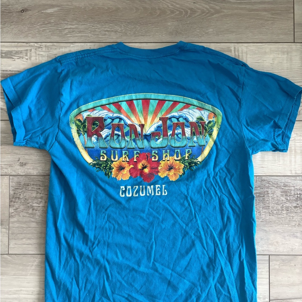 Ron Jon Surf Shop Blue Graphic T-Shirt